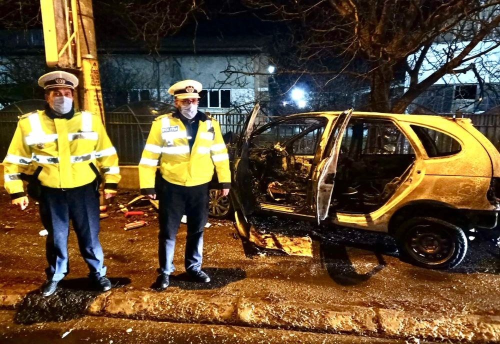 FOTO/VIDEO-La un pas de tragedie! Salvat în ultima clipă de polițiști