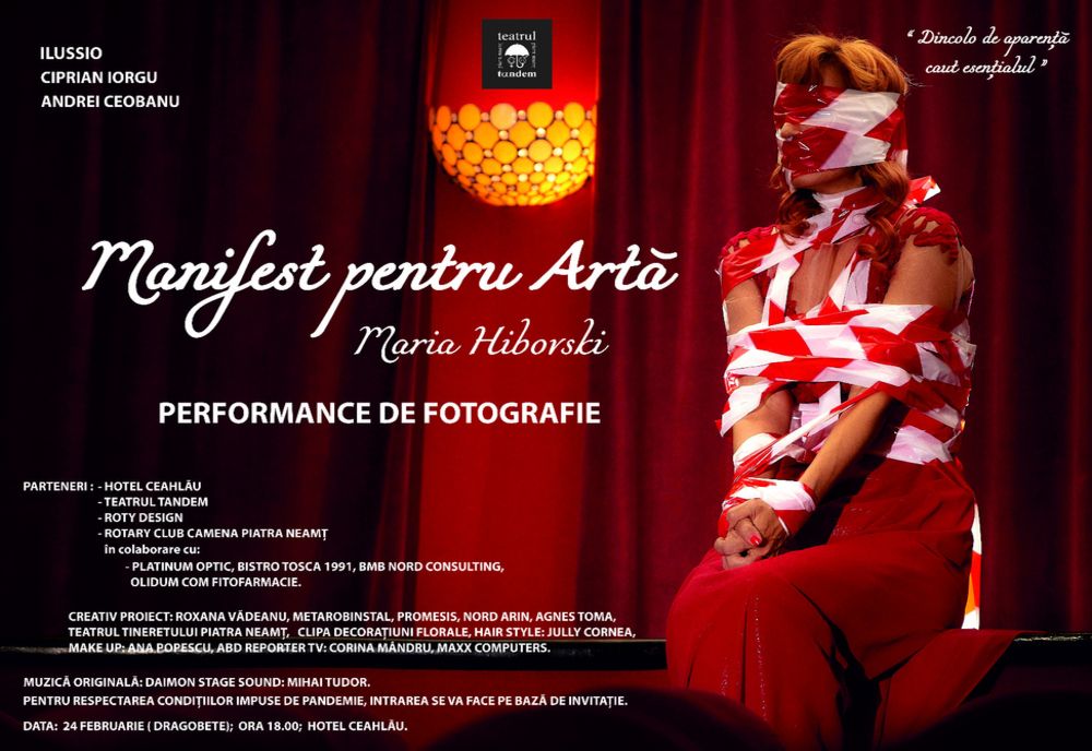 Muzică, pictură, carte, teatru, dans, fotografie- toate într-un singur eveniment "Manifest pentru artă"