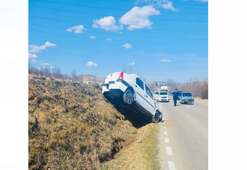 Șoferiță aproape de comă alcoolică la volan, la un pas de o tragedie
