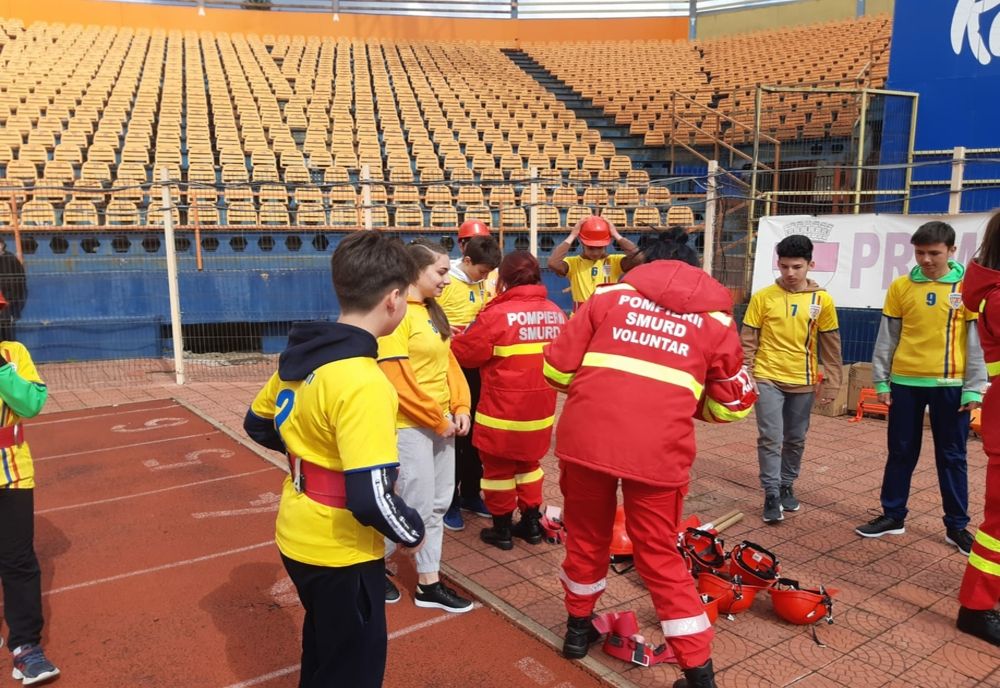 "Prietenii Pompierilor", etapa de zonă  a concursului tehnico-aplicativ de elevi cu tematică de prevenire și stingere a incendiilor