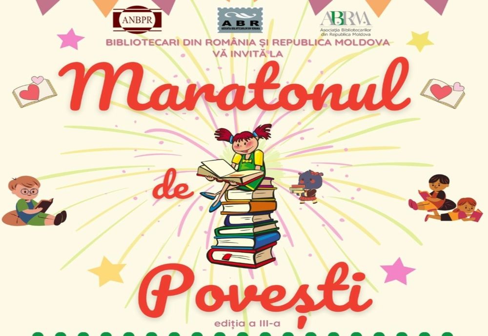 1 Iunie, Ziua Internațională a Copilului, serbată printr-un Maraton de povești