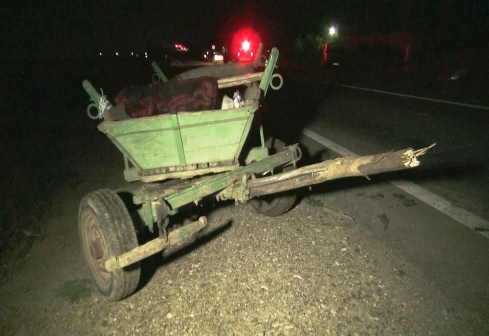 Un căruțaș beat a provocat un accident rutier