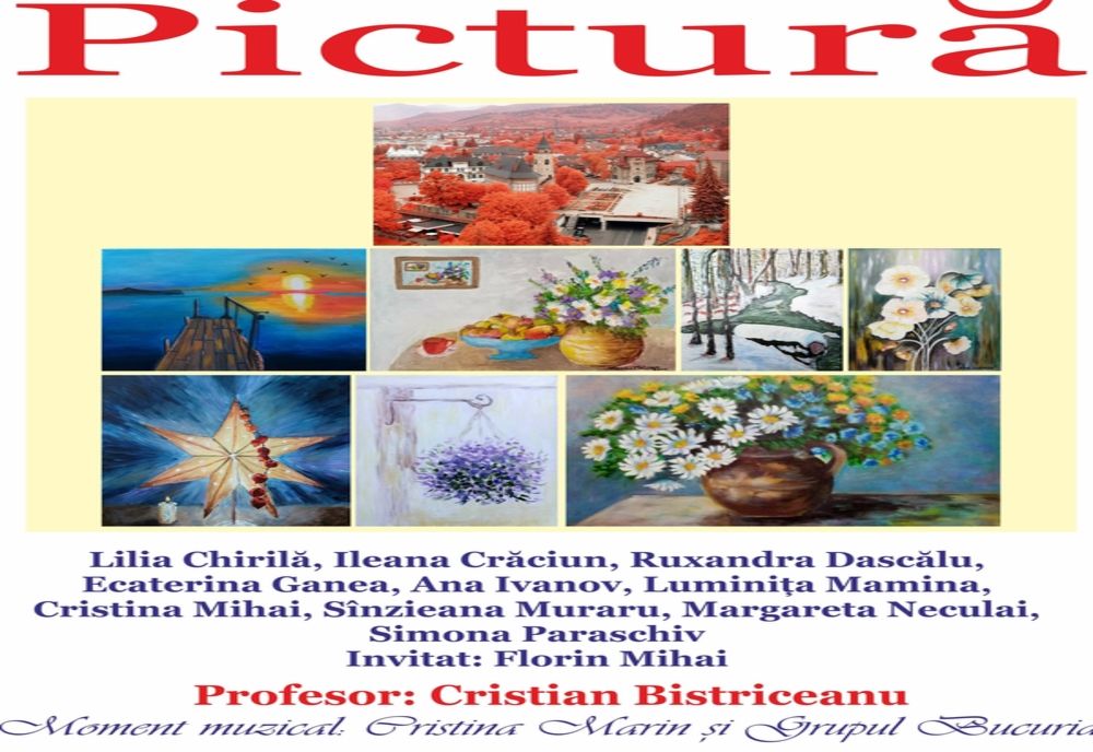 Parteneriat expozițional Fundația Ileana și Școala Populară de Artă, la Biblioteca Județeană