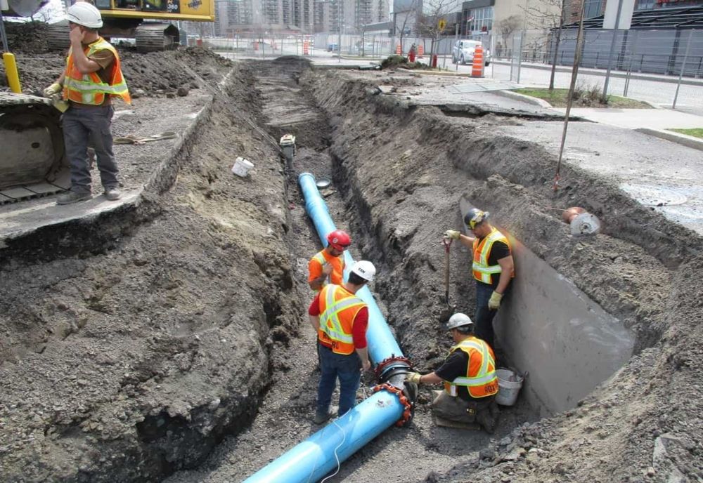 O nouă magistrală de apă construită din fonduri PNI