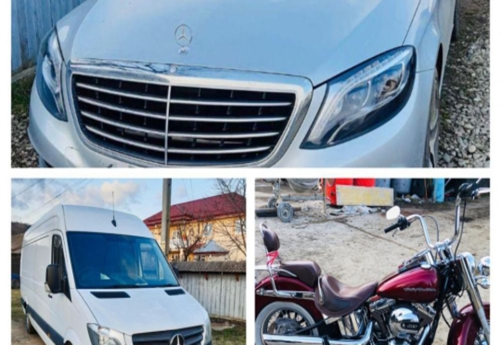 Două mașini și o motocicletă, furate din Marea Britanie, găsite în curtea unui bărbat din Neamț