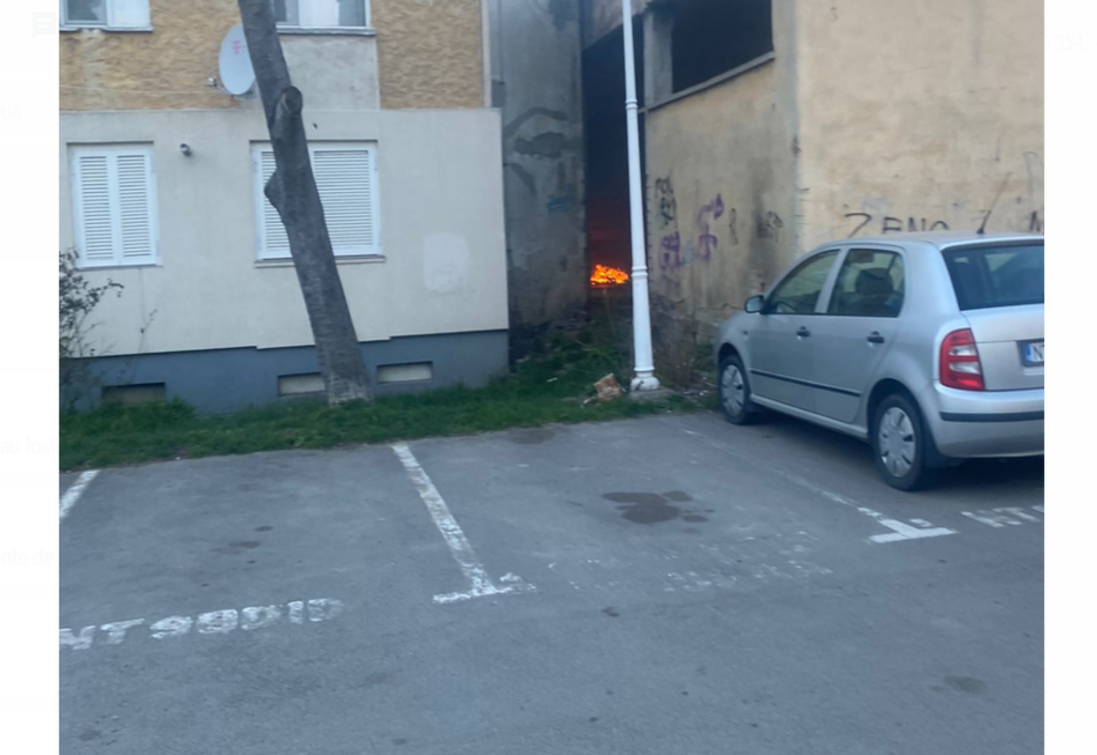 O persoană a ars într-o hală din Piatra Neamț. Îngrozit, un martor a sunat la 112!