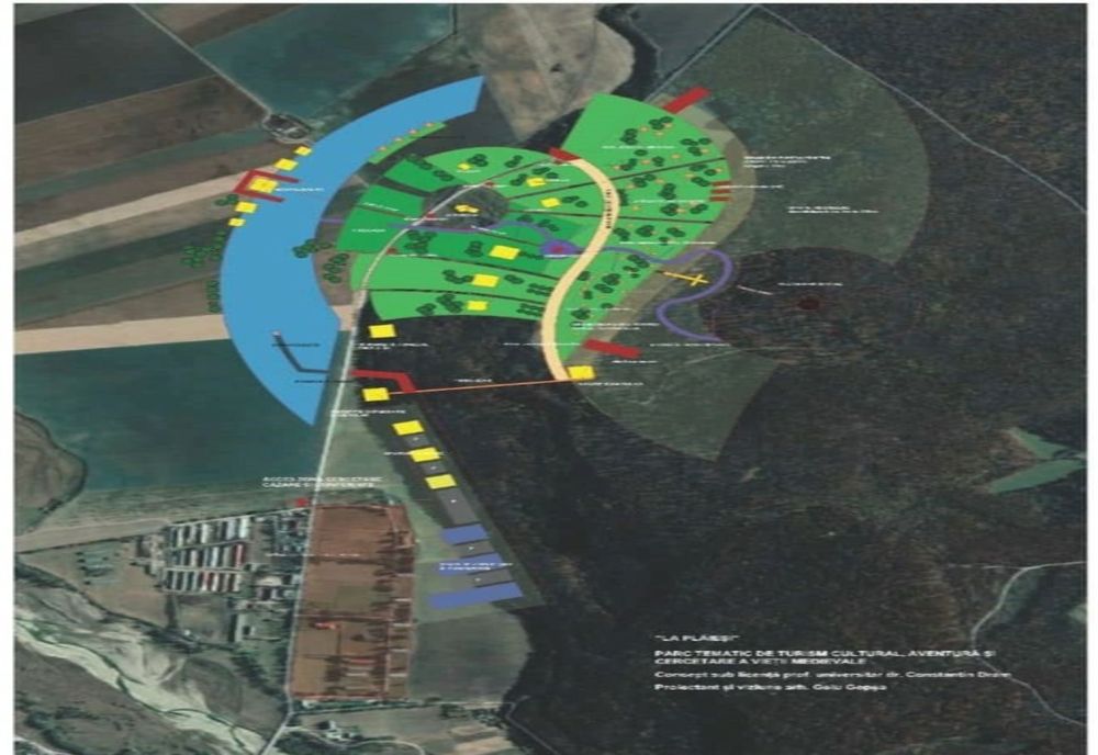 PROIECT UNIC ÎN ȚARĂ în comuna Timișești- ”La Plăieși”– Parc tematic de turism cultural, aventură și cercetare a vieții medievale