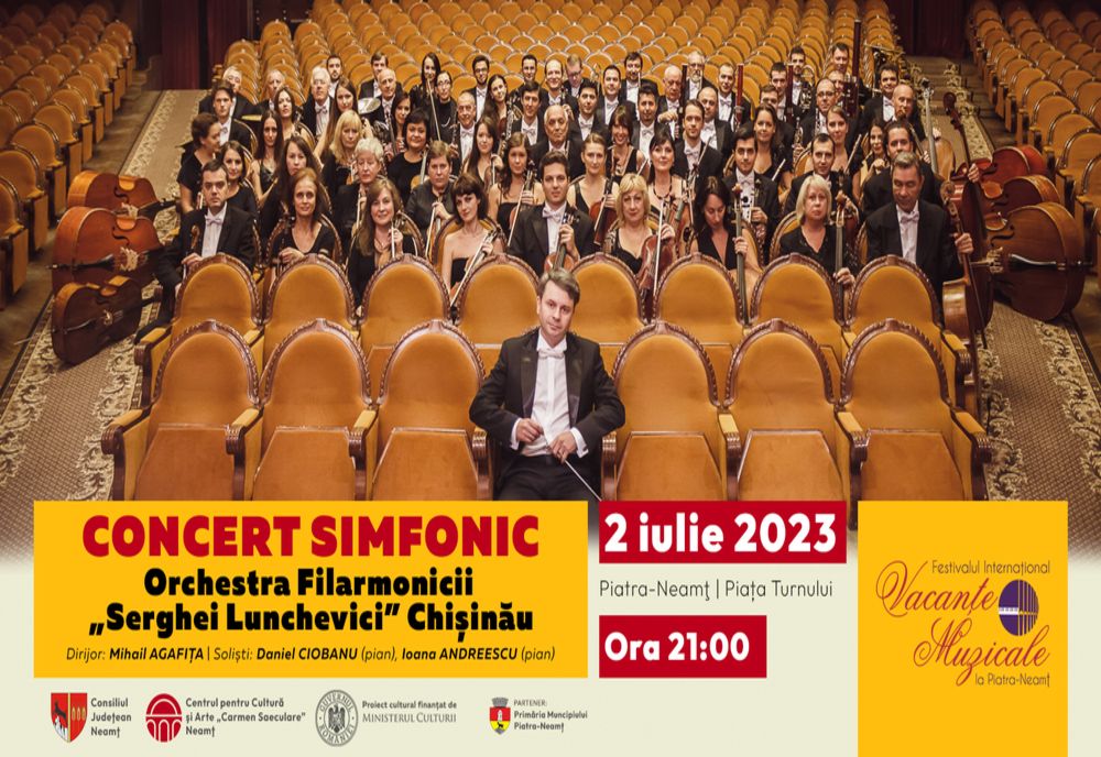 Pianistul Daniel Ciobanu și Orchestra Filarmonicii din Chișinău deschid VACANȚELE MUZICALE
