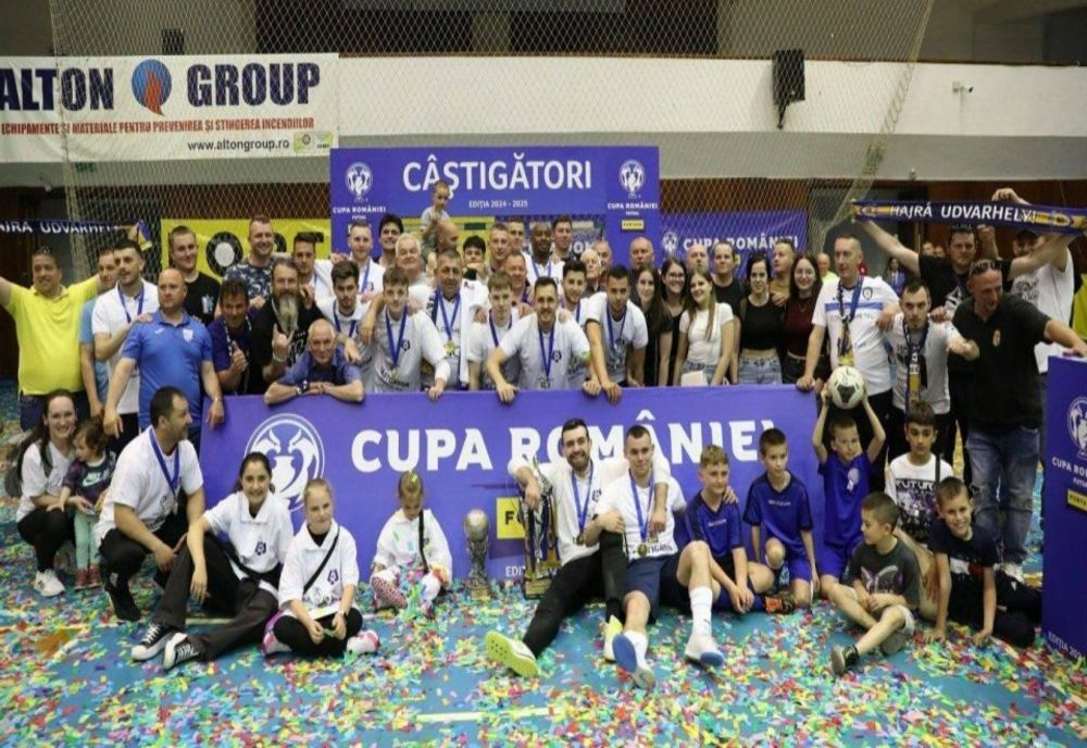 FUTSAL: FK ODORHEIU SECUIESC A CUCERIT CUPA ROMÂNIEI