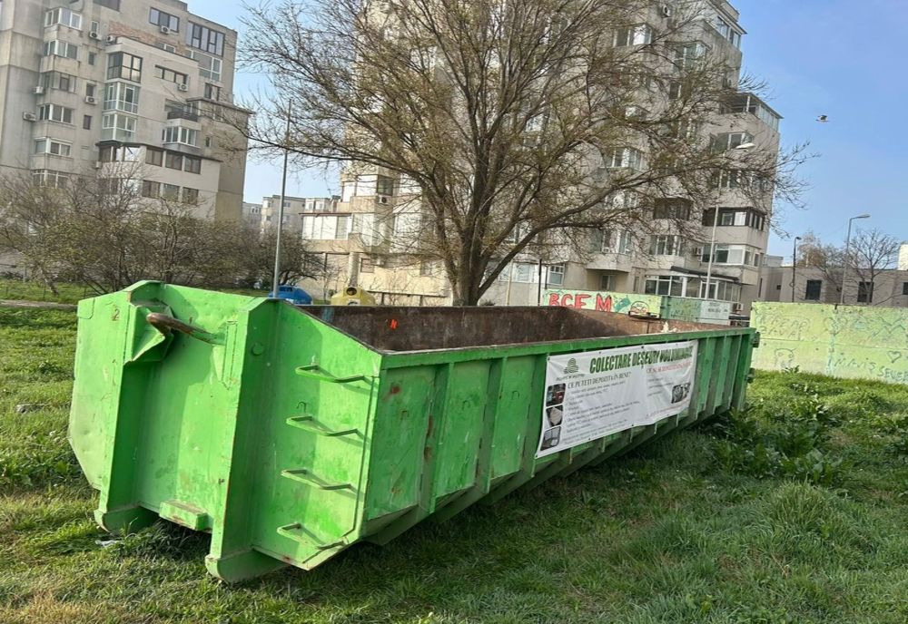 CONTAINERE SPECIALE PENTRU DEȘEURI VOLUMINOASE