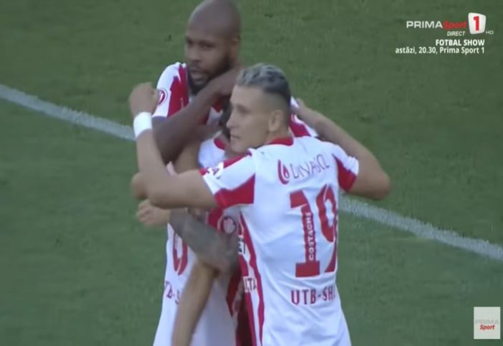 FOTBAL: UTA ARAD A ÎNVINS FARUL ŞI E PRIMA ÎN SUPERLIGĂ | VIDEO