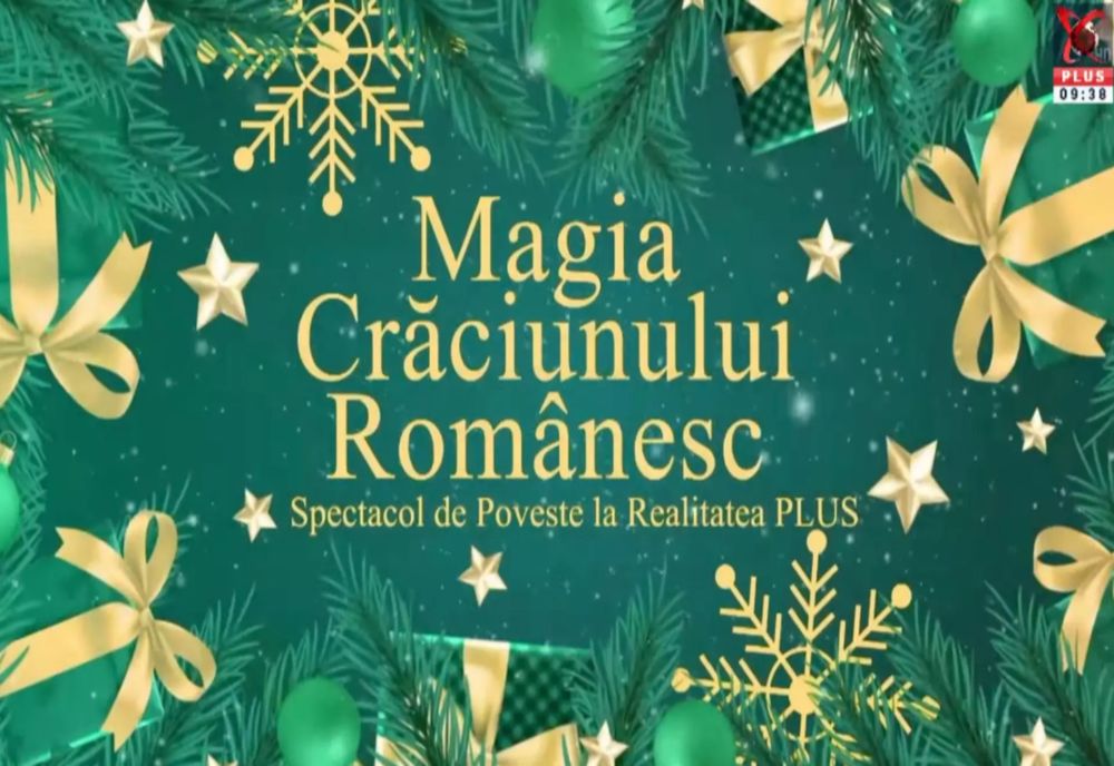 Crăciun autentic românesc la Realitatea PLUS!