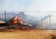 Incendiu la o stână din județul Neamț (FOTO)