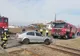 Un autoturism s-a defectat pe calea ferată și a fost lovit de un tren (FOTO)