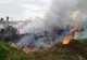 Incendiu într-o zonă cu deșeuri de pe strada Muncii (FOTO)