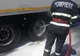 Incendiu izbucnit la roata unei remorci de TIR, lichidat de pompieri