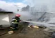 Incendiu la o anexă gospodărească, stins de pompieri (FOTO)