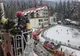 FOTO-Incendiu la un hotel din Durău! A fost activat Planul Roșu de Intervenție (EXERCIȚIU)