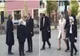 VIDEO | Președintele Iohannis și soția sa, fără mască de protecție în Sibiu, deși obligativitatea intrase deja în vigoare