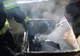 Bucăria unei case din Secuieni făcută scrum de un incendiu