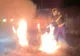 Un autoturism a luat foc în trafic. Pompierii au intervenit imediat