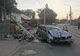 ”De la bal, la spital”- Un șofer beat s-a oprit cu mașina în stâlp