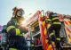 Incendiu la un autocamion cu buldoexcavator pe DN2, în Neamț