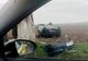 Accident cu două victime după ce o mașină s-a răsturnat (FOTO)