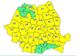 Avertizare meteo COD GALBEN de vânt și ninsori viscolite